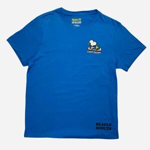 Aeropostale Blue Camp Snoopy Tee